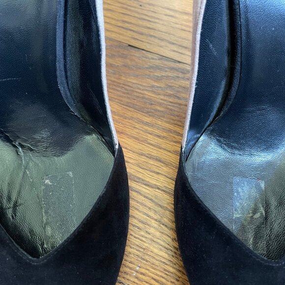 Miu Miu Two-Tone Suede and Patent Leather Pumps, Size 40 EU - Picture 16 of 16